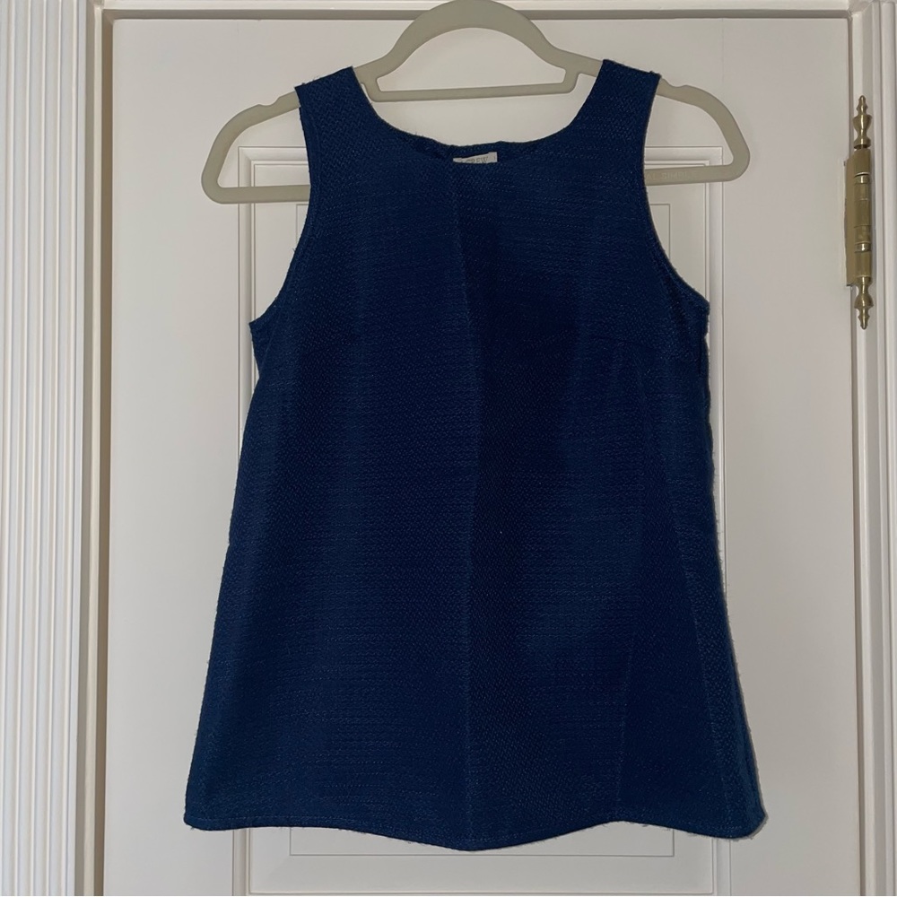 Blue JCrew Top